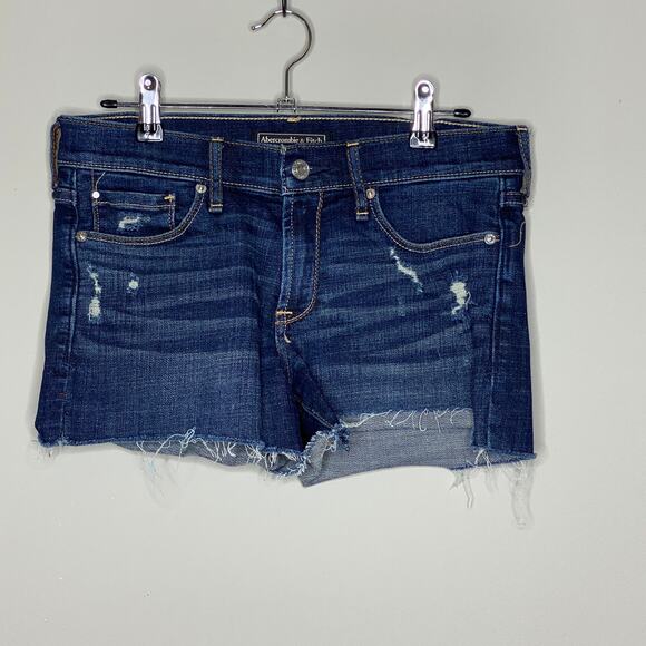 Abercrombie & Fitch Distressed Cut-Off Shorts 26 - Picture 1 of 6